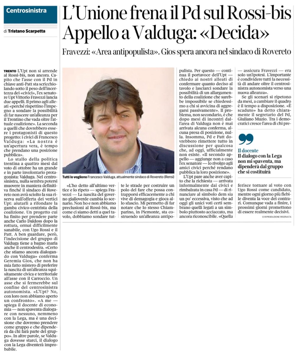 VFravezzi's tweet photo. Letture dell'ultimo fine settimana politico
#VittorioFravezzi #Fravezzi #Provinciali #Politica https://t.co/t6jn8LHaWG