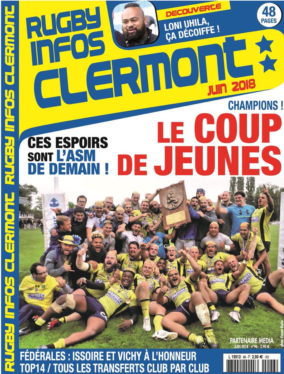 Rugby Infos Clermont tweet media