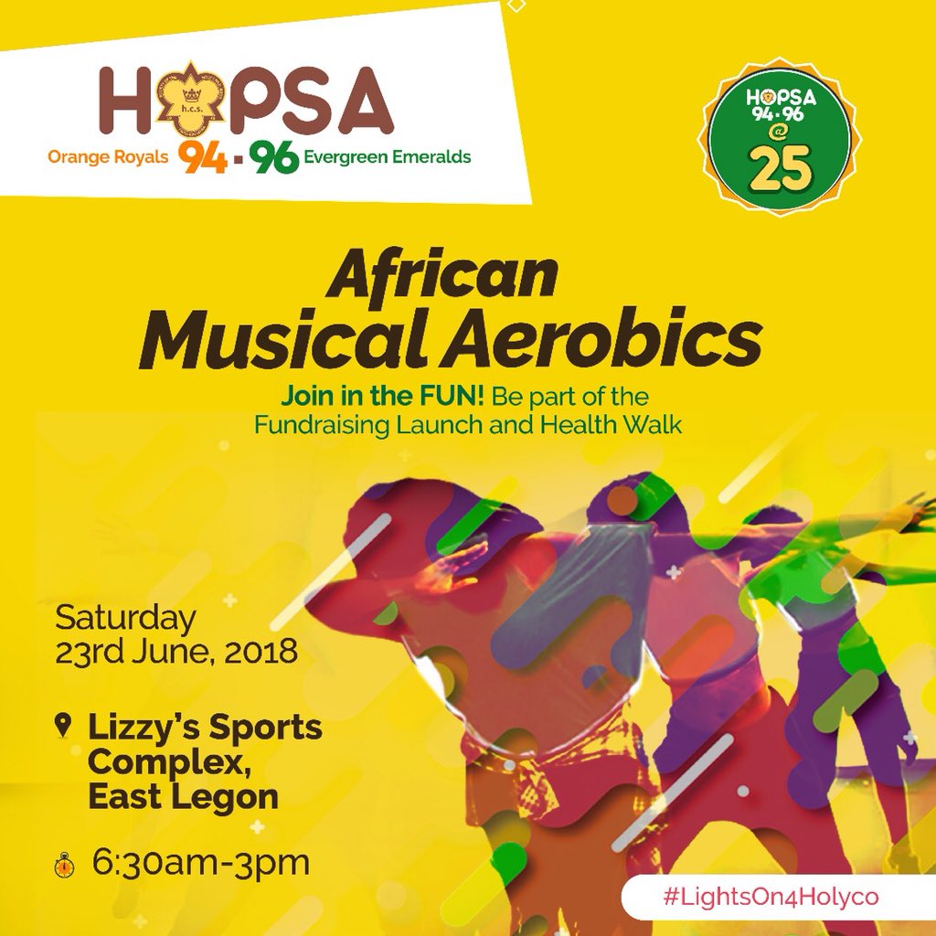 hopsa9496's tweet photo. 12days to the #LightsOn4Holyco Fundraising Launch and Health Walk..Invite your friends to join us on the 23rd of June as we exercise our bodies and have fun as well.  Join in the FUN! https://t.co/CGXoUL5vNh