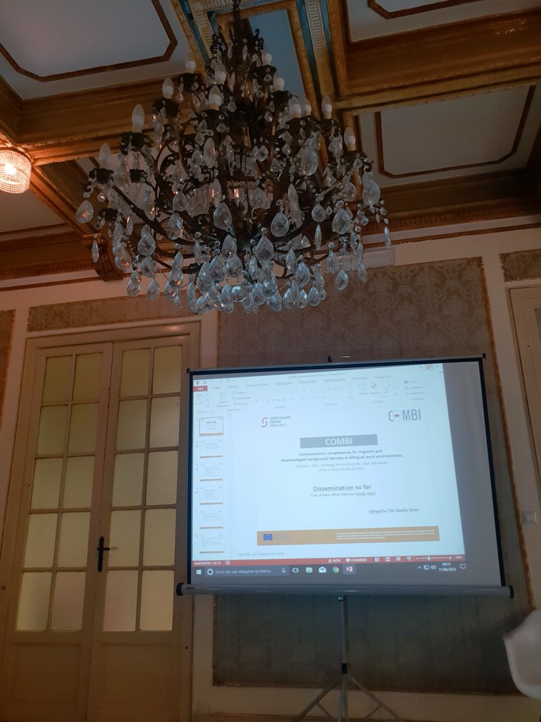 project_combi's tweet photo. Buonguiorno! Partner meeting kick off at Palermo #COMBIproject https://t.co/ktHUj4FagS