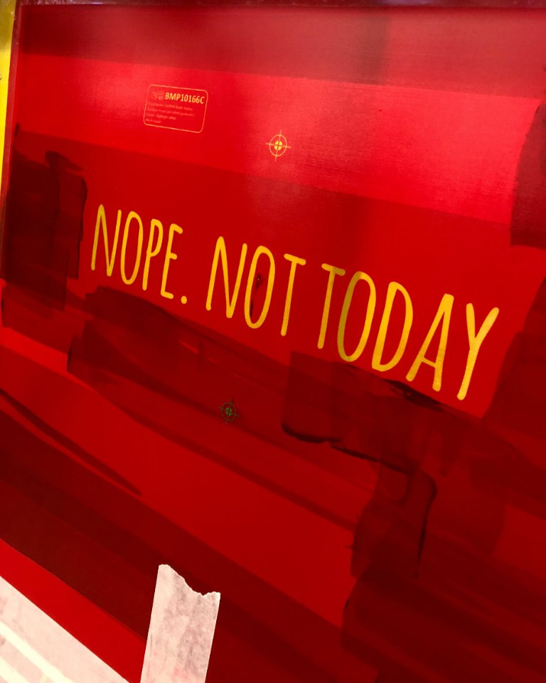 banana_moon's tweet image. This weekend was too nice 🙈 
#Mondays #printscreen #screenprintlife