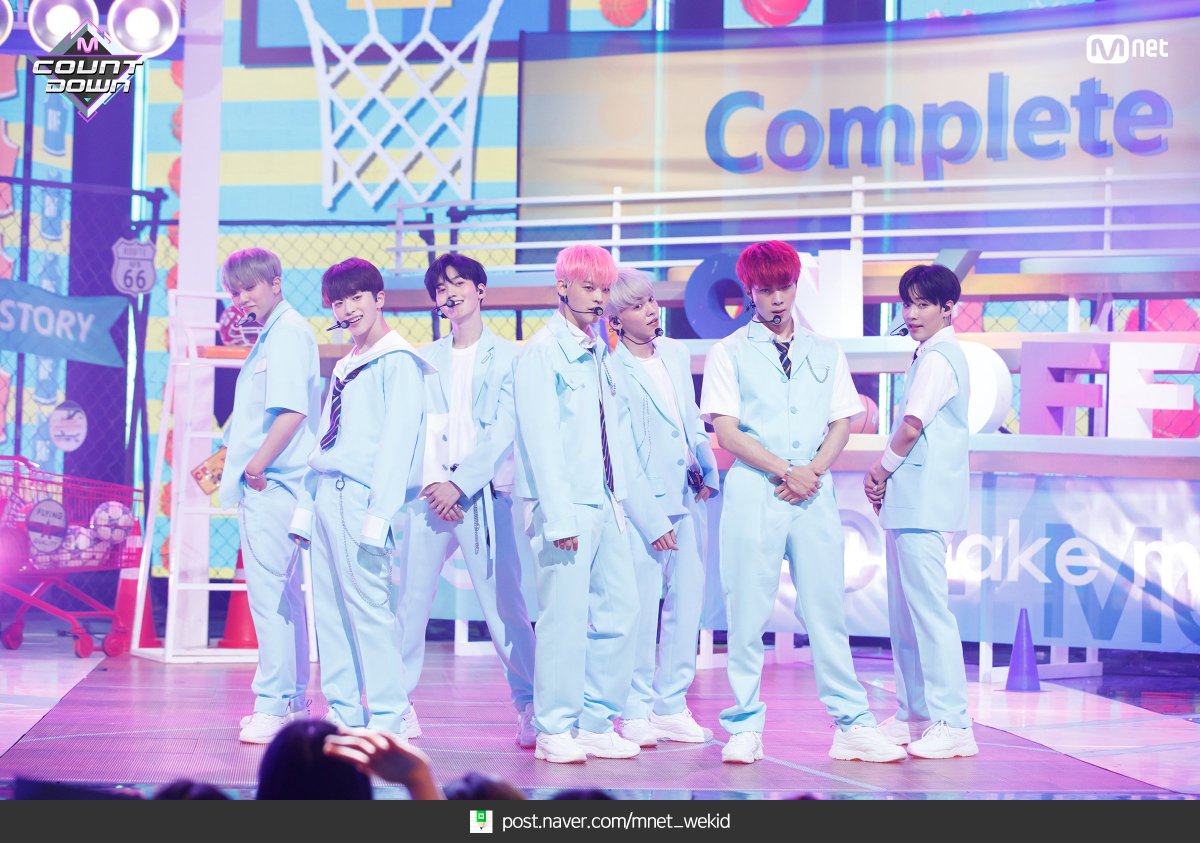 MnetMAMA's tweet photo. [#MCOUNTDOWN] 180607 엠카 현장포토
#온앤오프(#ONF) - #Complete ♪ @wm_on7off
World No.1 KPOP Chart Show M COUNTDOWN #Mnet 
더 많은 ONF 보러가기 ▶https://t.co/l21l4ji3EB https://t.co/dBzwTDRsr7
