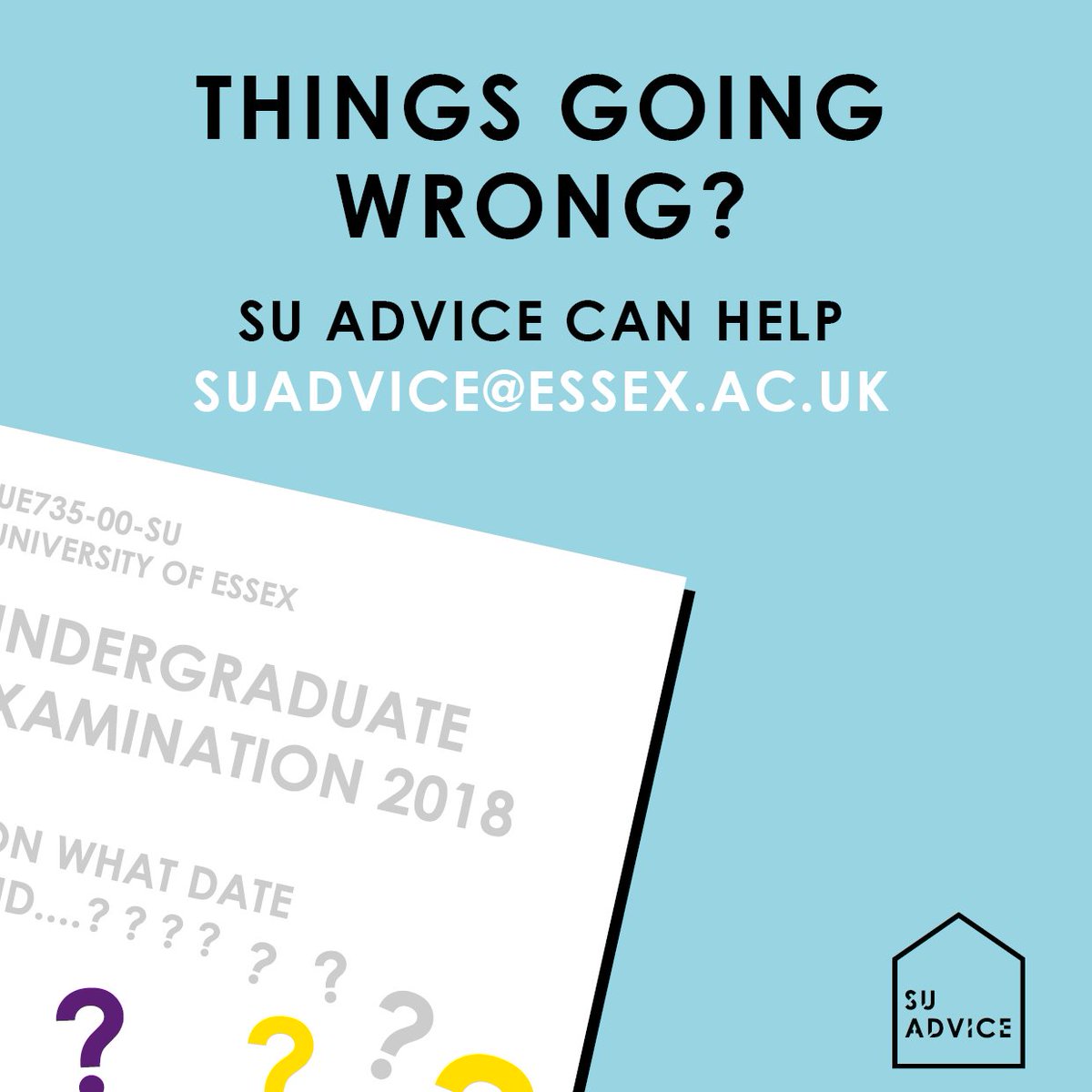 The deadline to apply for extenuating circumstances is 2pm today. All forms of evidence will need to be handed in by then.

If you need help, speak with SU Advice.