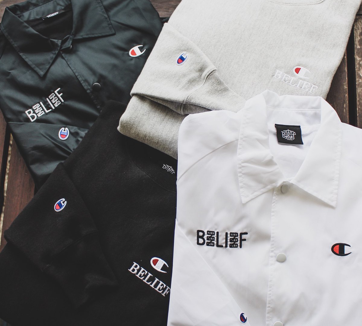 champion brushed jacket