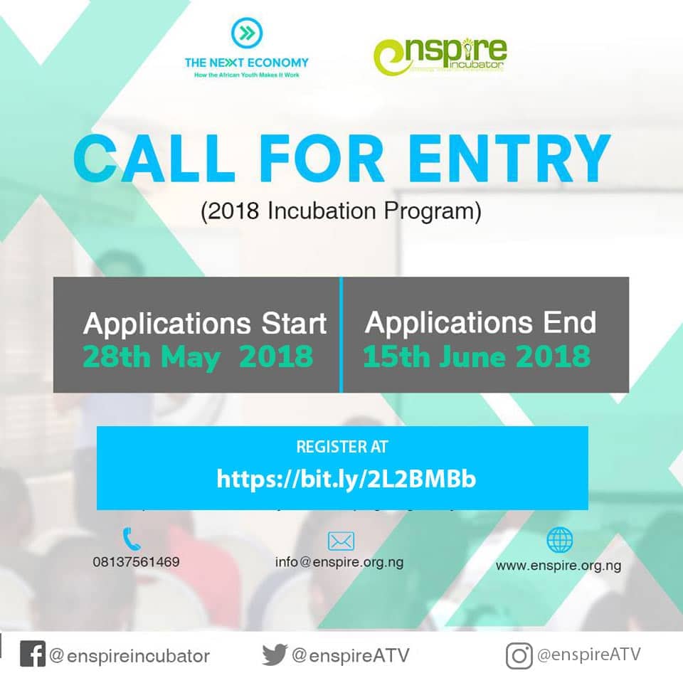 enspireATV's tweet photo. 4 days to go to register and have the opportunity to be the next @BillGates @AlikoDangote . Want to be a part of this REGISTER here https://t.co/DiZDMis3Er

#Entrepreneurship 
#entrepreneurlife 
#MondayMotivation
#entrepreneurs 
#startup https://t.co/eiInoew41B
