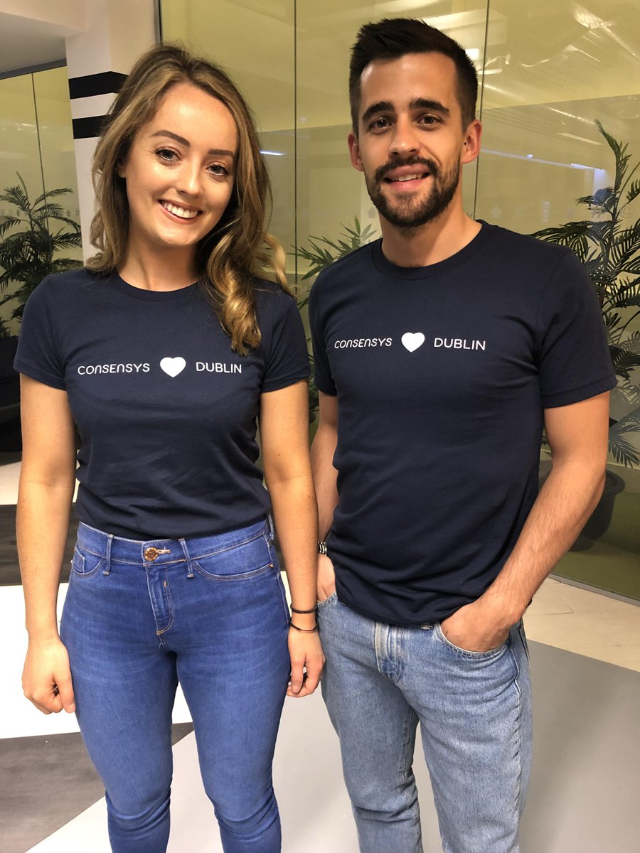 Tonight we welcome #ConsenSysDublin #ConsenSys #Ethereun #Blockchain We are looking to build a team of 60 people in Dublin, 70% of which will be software developers.