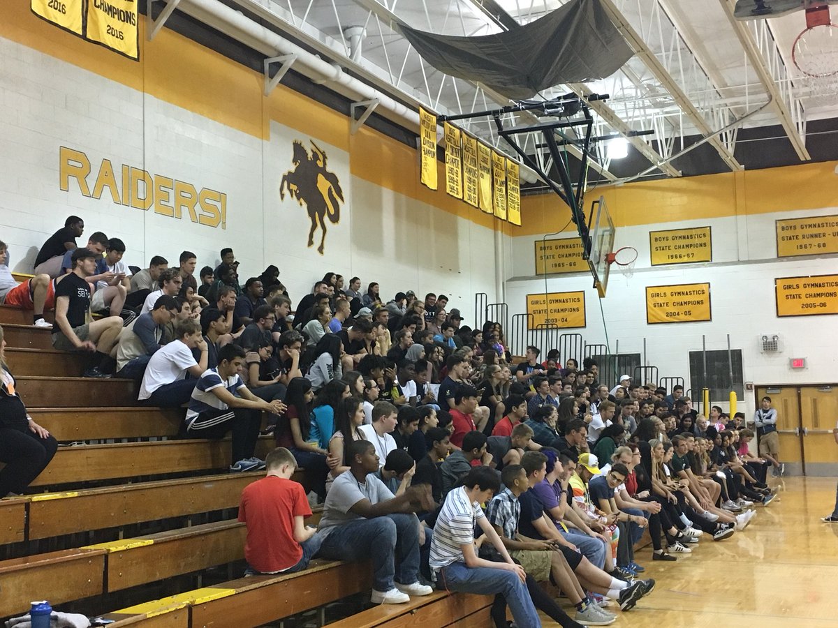 Raider graduates of the Class of 2018 close their journey at North as the Senior All Night Party winds down! Thx to their parents 4 putting together a great party! Thx to the Class of 2018 for a great 4 years and best wishes! <a href="/nfhsclassof2018/">NFHS SEN18RS</a>