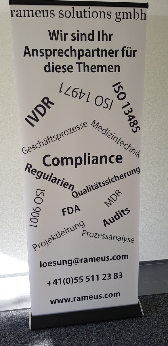 rameussolutions's tweet photo. come by for a chat tomorrow at the Swiss Medtech Day and get your surprise gift!
#MDR #IVDR #medicaldevices #medtech #Compliance #GDPR #ISO13485 #SwissMedTechDay @MDT_Mag @MedTech365 @Entirl @medtechengine @IrishMedtech @MedTechDaily @medtecheurope @Medtech_Insight https://t.co/tCKfPMrpgc