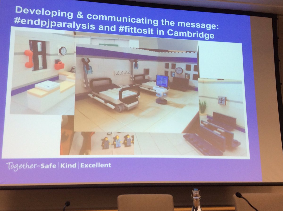 AnnMarieRiley10's tweet photo. Sharing the CUH #endpjparalysis approach using #Addenbricks https://t.co/g5C1cGL7Ob