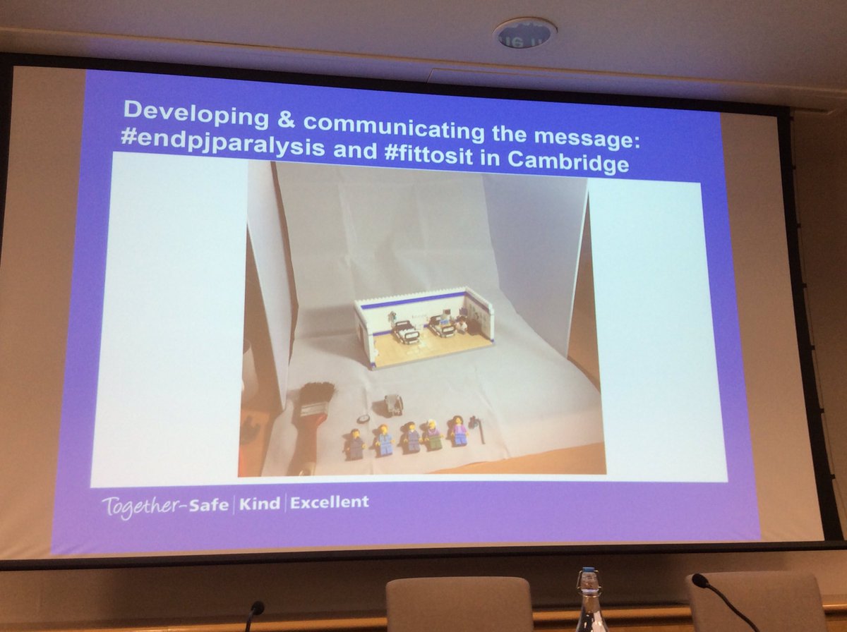 AnnMarieRiley10's tweet photo. Sharing the CUH #endpjparalysis approach using #Addenbricks https://t.co/g5C1cGL7Ob
