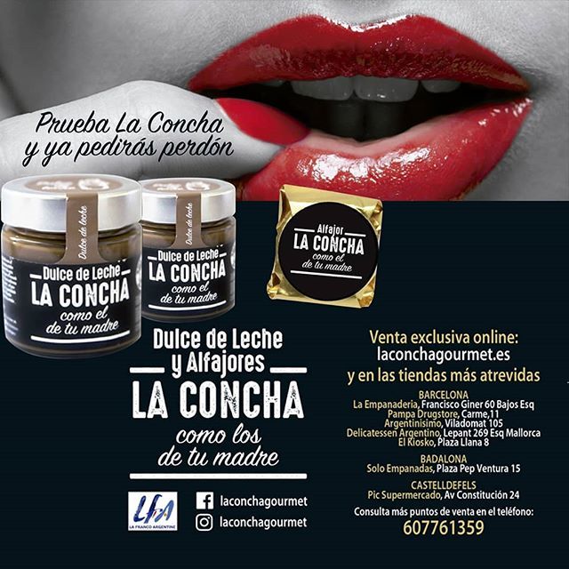 laconchagourmet's tweet photo. Os dejamos un listado de sitios donde podéis comprar nuestro selecto Dulce de leche La Concha 😊 ¡A deleitarse! 👌

#tentaciogourmet #dulcedeleche #tentacion #gourmet #cakelover #capricho #placeresdelavida https://t.co/tuVRAxVNPc