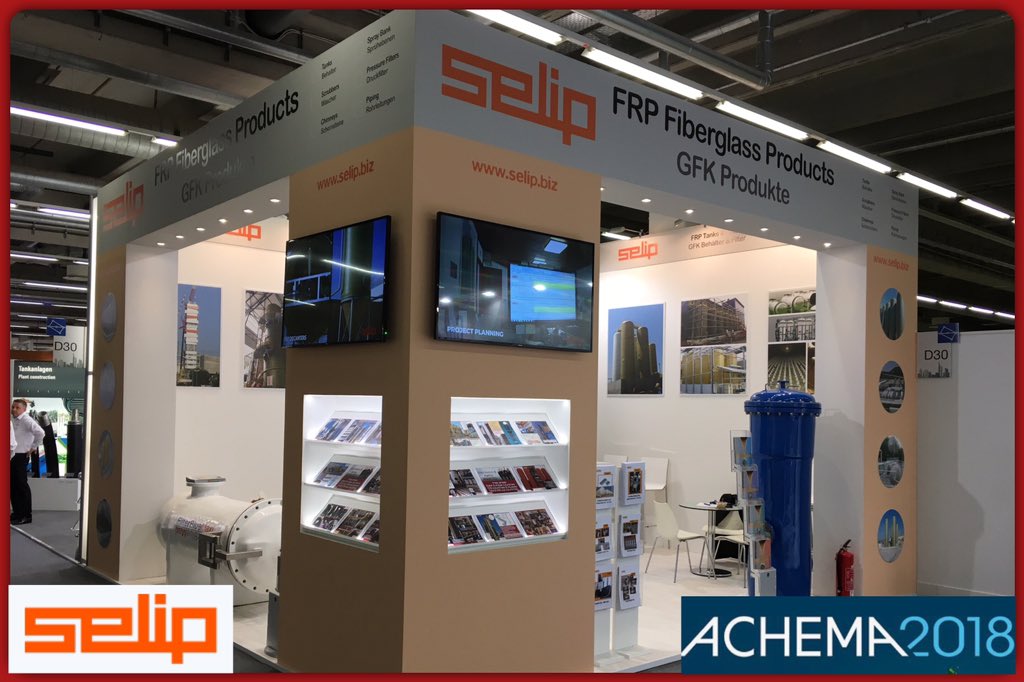 Selip_SpA's tweet photo. Frankfurt, Achema 2018, Hall 9.2 - Stand D30. First day! https://t.co/E4Phwzv4DI