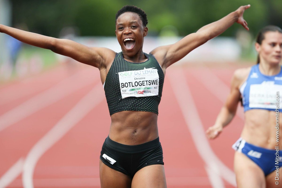 OfficialMasisi's tweet photo. Congratulations to our Golden Girls🥇, Christine Botlogetswe on winning the Women’s 400m in 50.89 (new personal best) in Switzerland this past Saturday and Amantle Montsho who won her Women’s 400m race in Germany on Friday. #TeamBW #GoMasisi 🇧🇼 https://t.co/rmjmEPrqX8