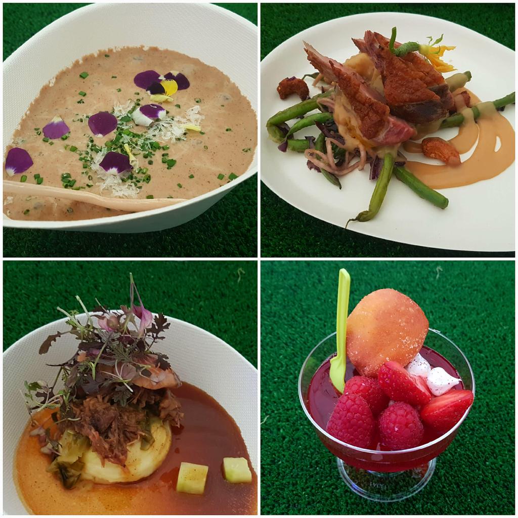 Great food by <a href="/MenuGordonJones/">Menu Gordon Jones</a> last night for the opening of the <a href="/BathBoules/">Bath Boules</a>! 👏👏👏