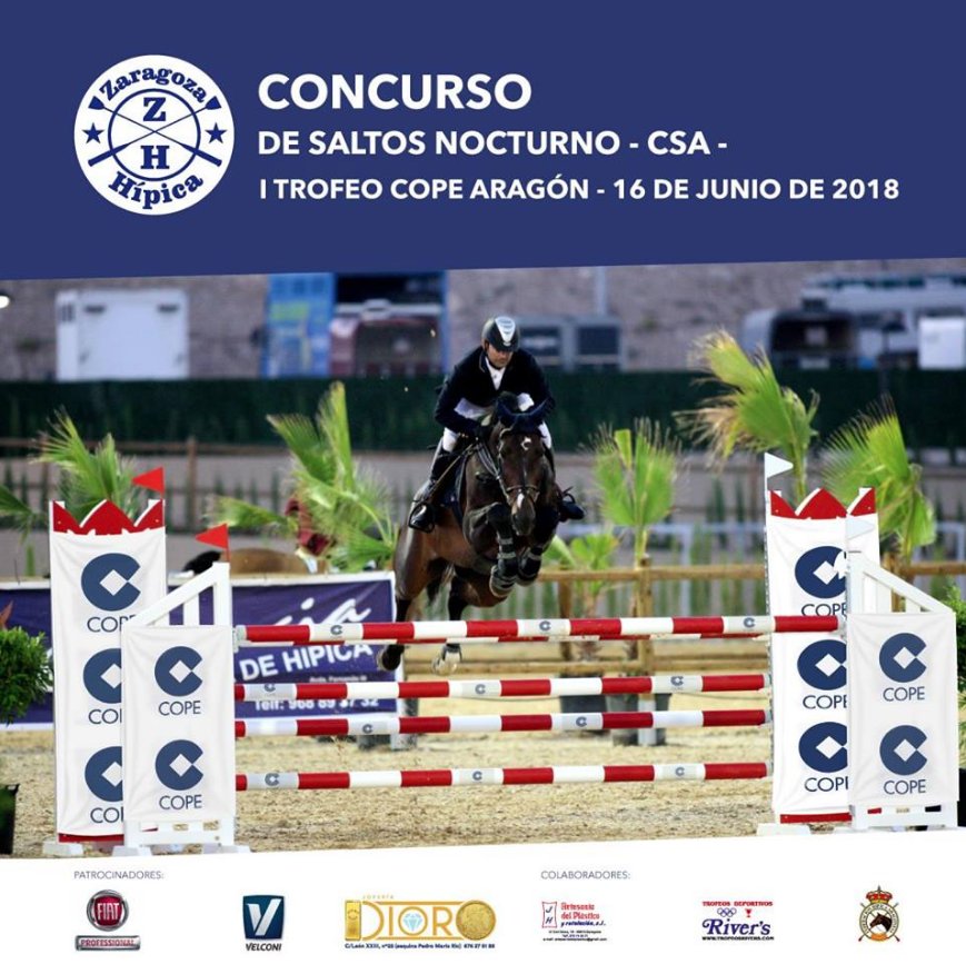 CaballusWeb's tweet photo. Concurso de saltos nocturno CSA en Zaragoza Hípica https://t.co/omIWHlyYmN https://t.co/zKvx6ERoNG