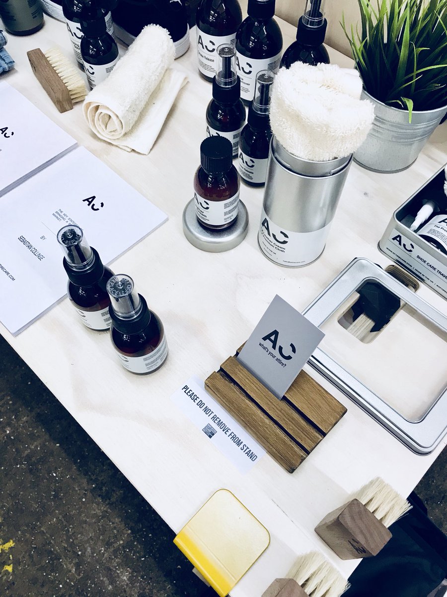 A privilege to come out on top as the number 1 new business in the country <a href="/officialgfw/">GFW</a> in London last week. Thanks to all the judges and <a href="/swarovski/">swarovski</a> for this lovely trophy, exciting things to come! #attirecare #no1 #newbusiness