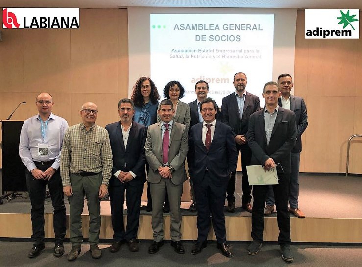 Labiana_Health's tweet photo. El pasado 9 de mayo durante la reunión anual de #ADIPREM (Asociación Empresarial para la Salud, la Nutrición y el #BienestarAnimal) Manuel Ramos Ortega, #CEO de @LabianaLife, tomó posesión del cargo de nuevo #presidente de la #asociación. ¡Enhorabuena! https://t.co/B6P7BpAytg https://t.co/UQLi9dFvms