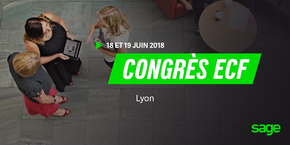 SageFrance's tweet photo. 📣 J-7 avant le #CongrèsECF2018 ! Les 18 et 19 juin, venez rencontrer nos experts de la profession #comptable et découvrir nos solutions #SageBusinessCloud ! 
En savoir plus ▶️ https://t.co/jHFzyMrdKb https://t.co/CROWXBrp0E