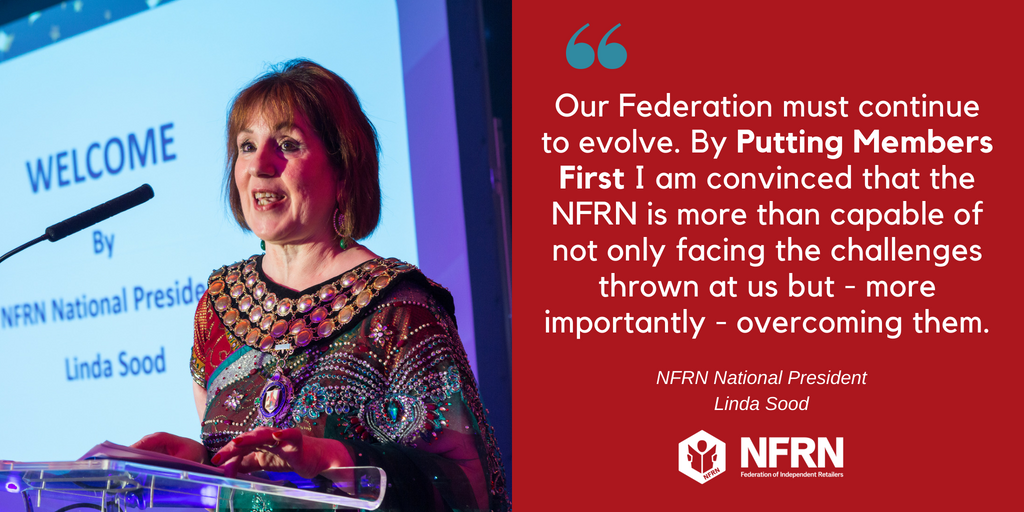 TheFed_Online's tweet photo. Outgoing NFRN National President @SoodLinda delivers her farewell speech to Annual Conference. Read the full speech on our website shortly. #ThankYouLinda #nfrn2018 https://t.co/aeXBrHZ3cw