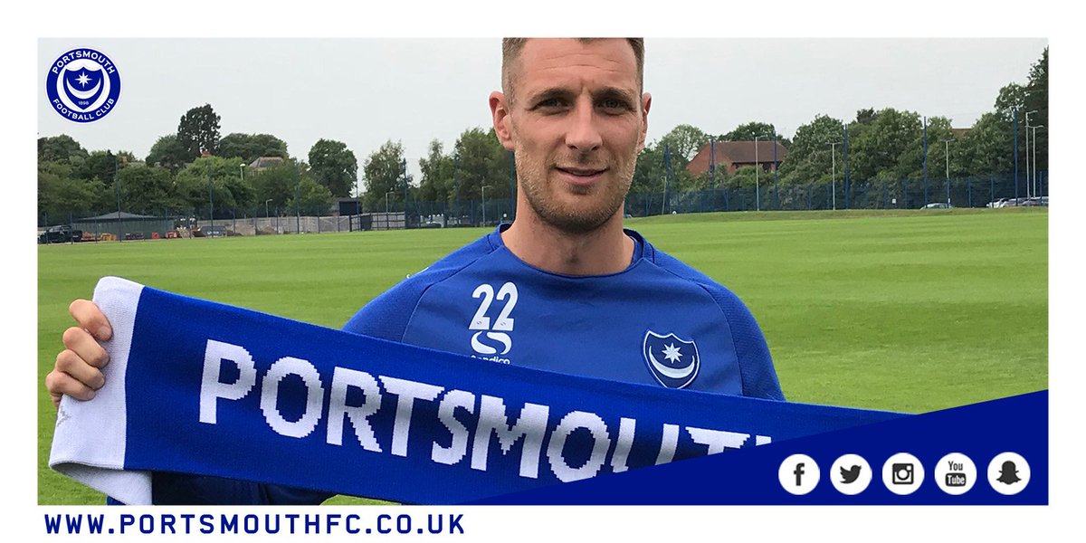 Pompey's tweet photo. ποΈ #Pompey are delighted to announce the signing of left-back Lee Brown on a two-year deal https://t.co/xlu5xgHLUS