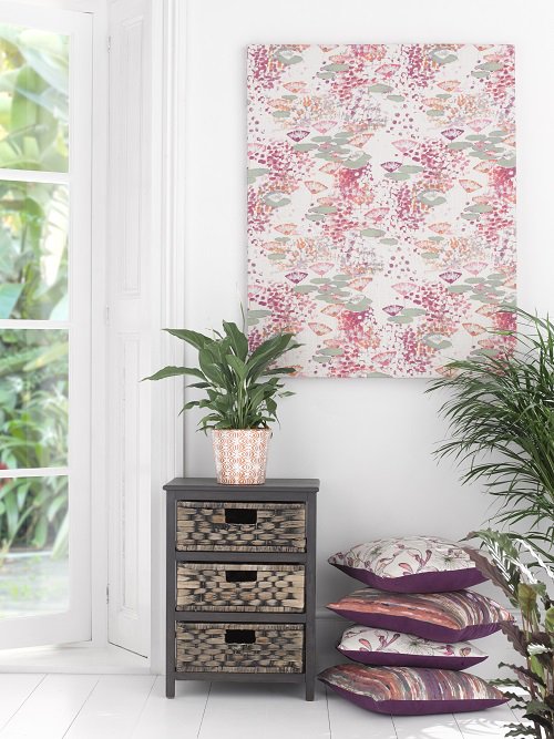 ChessDesigns's tweet image. Brighten up your Monday with our stunning Vietnamese-inspired prints from the Mekong Collection #design #fabric #curtains
