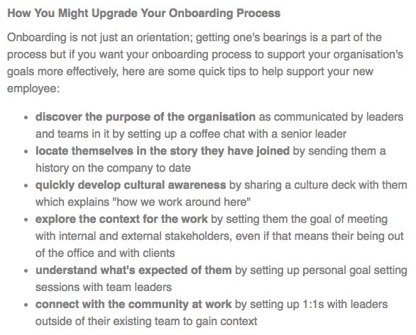 From on-boring to onboarding 🙏 Our newsletter looks at ways you might upgrade your process. mailchi.mp/inquisition/le…