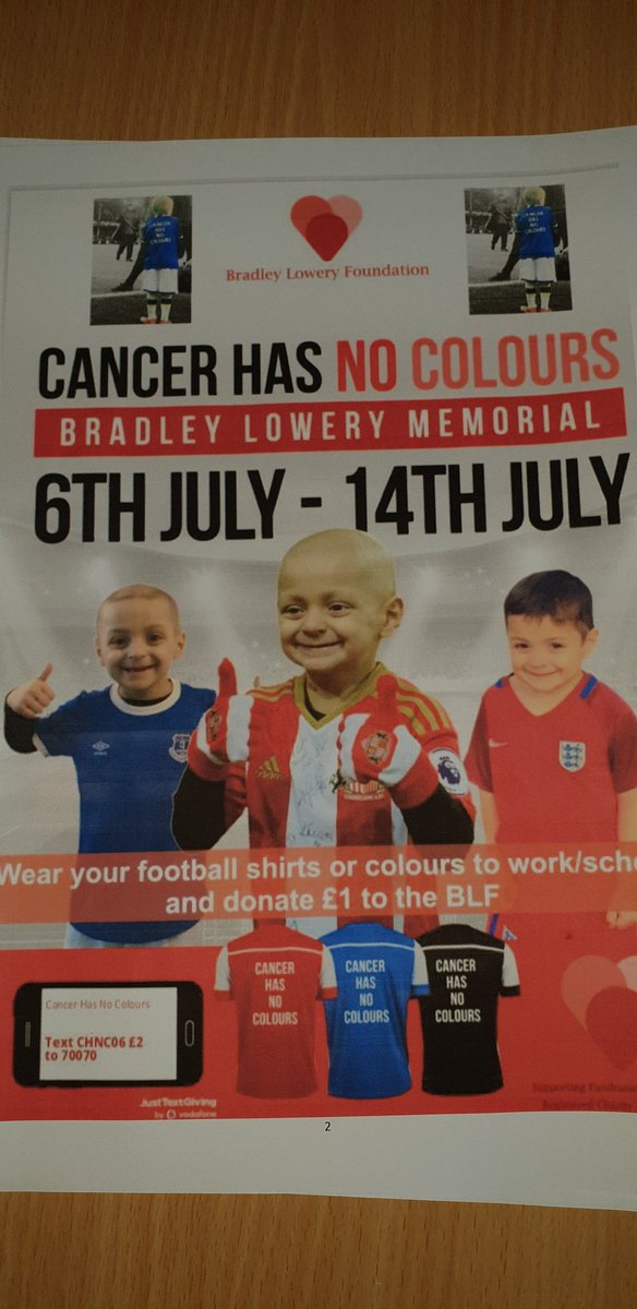 katiedresser's tweet photo. There's only one Bradley Lowery https://t.co/JA4i9cnCVH