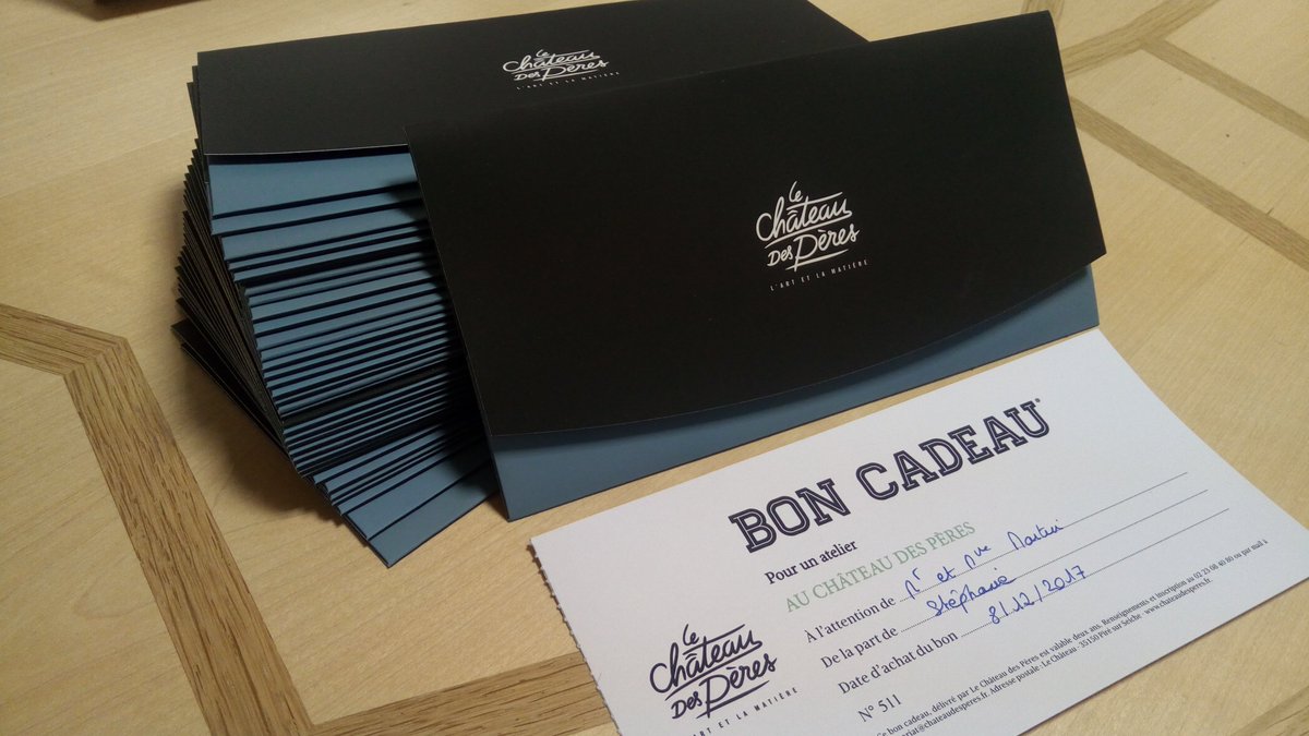 Un repas gastronomique à la Table des Pères ou une journée découverte dans l'un de nos 5 ateliers artistiques, nos bons cadeaux sont là pour faire plaisir à votre papa ! Renseignements et réservations au 02.23.08.40.80 ou bien sur notre site chateaudesperes.fr/offrez-un-bon-… #FeteDesPeres