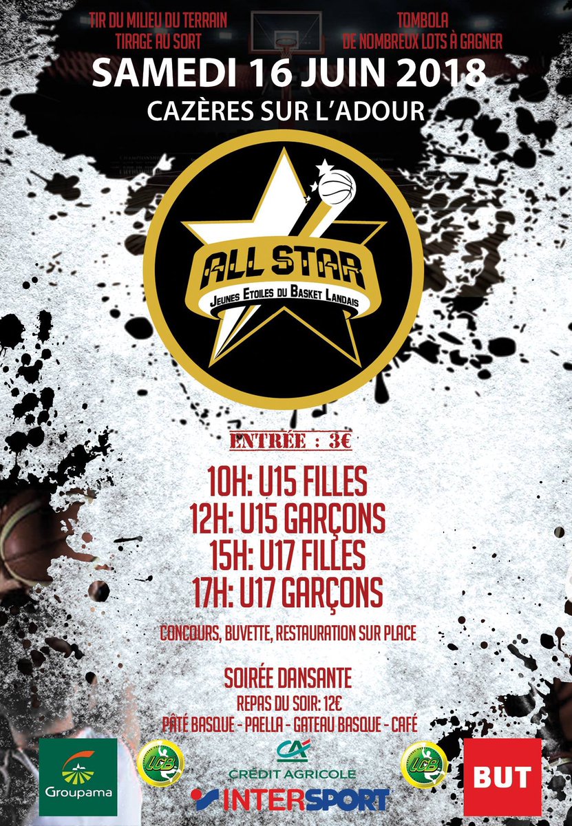 Samedi à Cazères sur l’Adour, #allstargame des U15 et U17 !