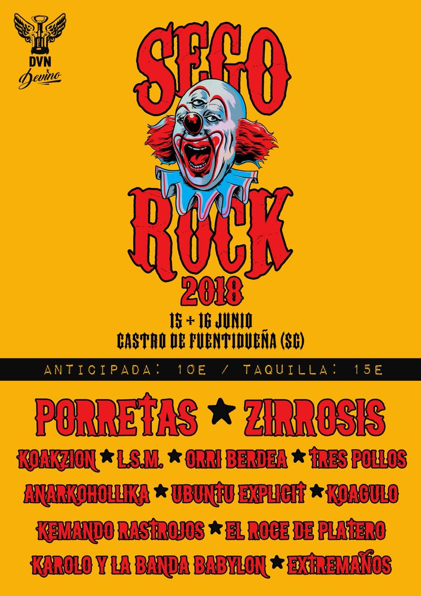 AsaltoSonoro's tweet photo. ESTE FIN DE SEMANA...😎
#V|15 
@DEF_CON_DOS en @herrerakojaiak - Donosti (Euskadi).
#S|16:
@LosNarco en la Fiesta presentación del #CaravanSur- Sevilla.
@Porretas5 en el Festival #SegoRock - Castro de Fuentidueña (Segovia).
@TheLocos en el @PicanteFestival - Güejar (Granada). https://t.co/m4JgcxyZWS