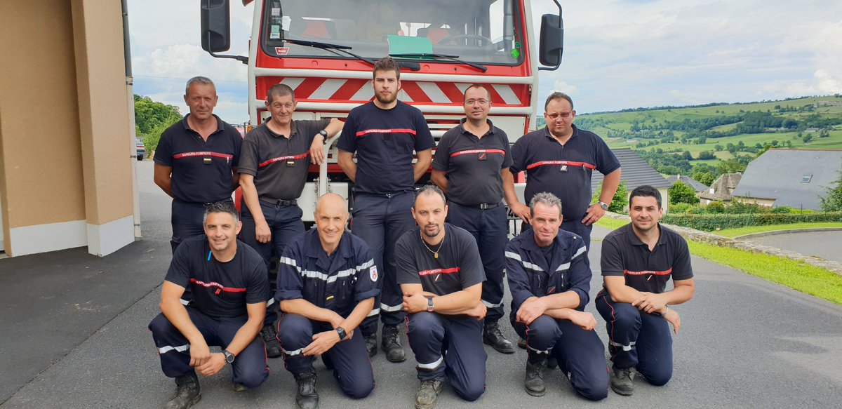 SDISduCantal's tweet image. #formation #COD2 du 04 au 08 juin à Saint-Cernin