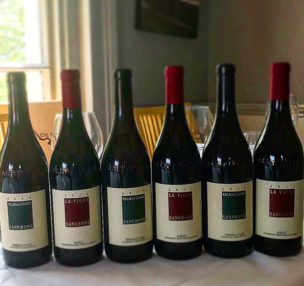 Nebbiolo and Barolo, Luciano Sandrone, available by the glass.