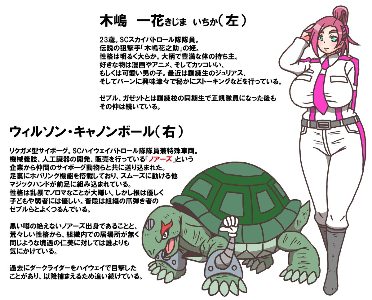 #企画アルオワン
一花とウィルソン

「ダークライダー」の敵にはなるけど「仁美」の敵にはならない亀 