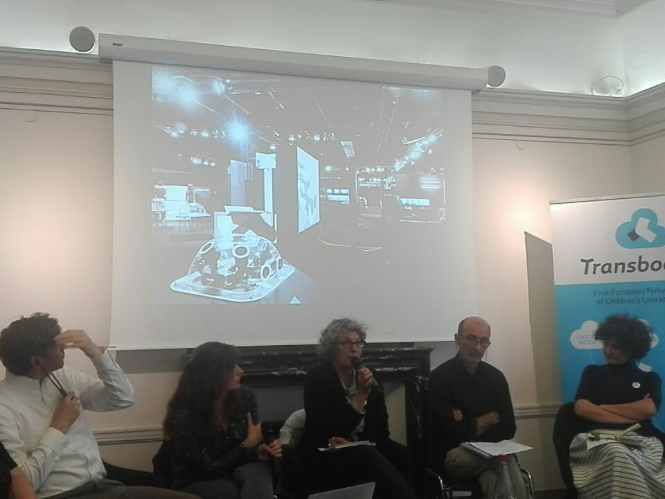 TransbookEU's tweet photo. The project also wanted to allow people experiencing different ways of #Reading. Initiatives as the "Rule and the game" exhibition make people realize that reading involve senses other than sight. For @hamelinBO that hosted the exhibition in #bologna it was a great experience https://t.co/r3oeNrAXvR
