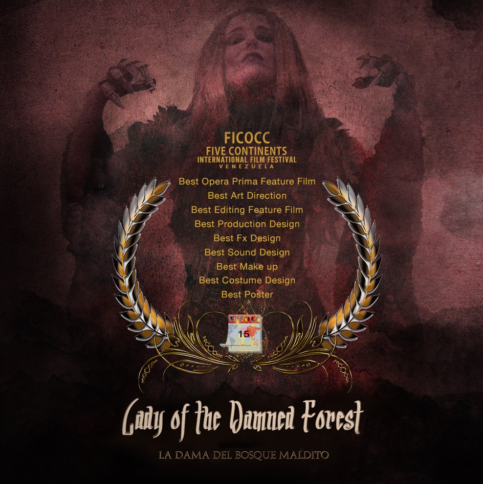 LaKatanaFilms's tweet photo. #FiveContinentsInternationalFilmFestival #winner
@ficocc2016 #FICOCC #15edition #Venezuela

@LotDF_movie #Awards
- BEST OPERA PRIMA
- BEST ART DIRECTION
- BEST EDITING
- BEST PRODUCTION DESIGN
- BEST FX DESIGN
- BEST SOUND DESIGN
- BEST MAKE UP
- BEST COSTUME DESIGN
- BEST POSTER https://t.co/aC3Y0l5EnU