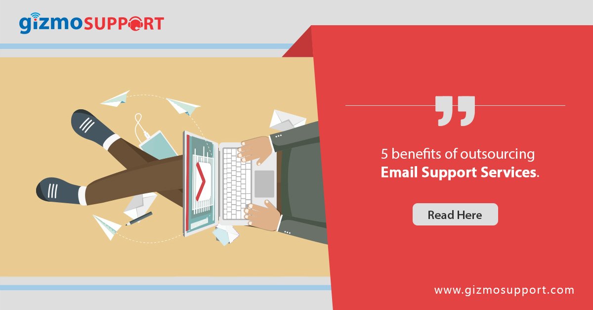 GizmoSupport's tweet photo. Discover 5 benefits of #Outsourcing #EmailSupportServices.
Read Here: https://t.co/cU2gOBsstH https://t.co/W4aVpf4bFp