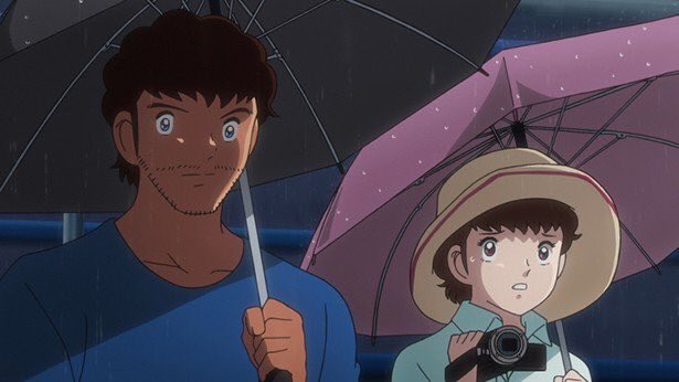 Ctsubasa_es's tweet photo. Primeras imágenes filtradas del capítulo 11. Llega la lluvia, sale #YuzoMorisaki #AlanCrocket .... Llega el Shimada....⚽️⚽️💦💦☔️
#captaintsubasa #oliverybenji #supercampeones #captaintsubasa2018 https://t.co/pBYO8Jqh0i