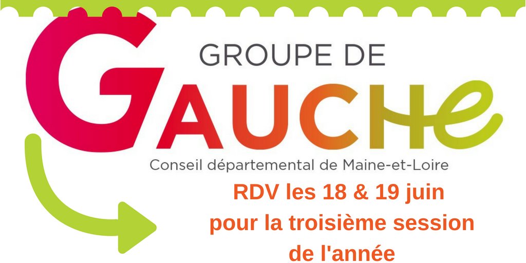 AnjouEnAction's tweet photo. #CD49 | session 18 & 19 juin #CA2017, #BS2018, #PTI, #SDEnseignementArtistique, #contractualisation Dans une semaine les conseillers départementaux délibèrent https://t.co/kYnKAwx3Ni