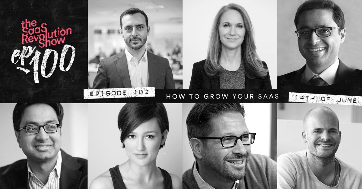 💯th episode is coming soon! The ⚡SaaS Revolution Show⚡ is maturing and to celebrate this special number we have for you an hour long #podcast packed with tips and knowledge 💣💣💣 💣💣💣 on anything #SaaS growth
Stay tuned for this one💪 #PodcastsIWouldListenTo #GrowthHacking