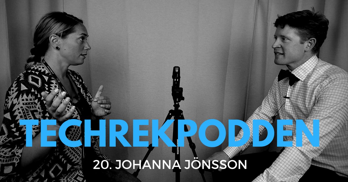 Ants - Tech Recruiters (@antstechrec) on Twitter photo Johanna Jönsson från <a href="/Centerpartiet/">Centerpartiet</a> gästar veckans avsnitt av #Techrekpodden. Om Johannas syn på digitaliseringen, migrationsfrågor, kompetensutvisningarna och varför du ska engagera dig politiskt. #sthlmtech #08pol #svpol Johanna Jönsson från <a href="/Centerpartiet/">Centerpartiet</a> gästar veckans avsnitt av #Techrekpodden. Om Johannas syn på digitaliseringen, migrationsfrågor, kompetensutvisningarna och varför du ska engagera dig politiskt. #sthlmtech #08pol #svpol