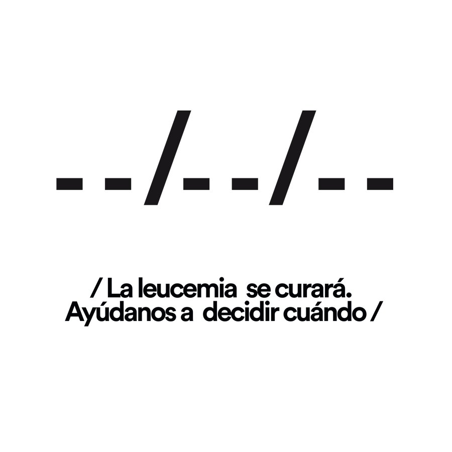 Leucemia, no lo olvides, vamos a por ti. Vamos a ponerte una fecha final para que todos los pacientes te sobrevivan. Necesitamos ser más contra ti. ¿Nos echas una mano? fcarreras.org/donaahora #PonleFecha