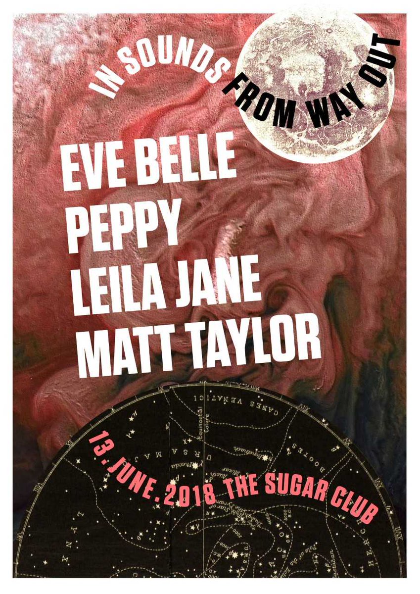 MCD Productions (@mcd_productions) on Twitter photo This Wednesday, #InSoundsFromWayOut at <a href="/sugarclubdublin/">The Sugar Club</a> will feature performances from <a href="/EveBelleSongs/">Eve Belle</a> <a href="/PeppyOfficial/">Peppy</a> @leilajhealers @Real_MattTaylor
Tickets available from <a href="/TicketmasterIre/">Ticketmaster Ireland</a> here
→ bit.ly/2LDZ5BK This Wednesday, #InSoundsFromWayOut at <a href="/sugarclubdublin/">The Sugar Club</a> will feature performances from <a href="/EveBelleSongs/">Eve Belle</a> <a href="/PeppyOfficial/">Peppy</a> @leilajhealers @Real_MattTaylor
Tickets available from <a href="/TicketmasterIre/">Ticketmaster Ireland</a> here
→ bit.ly/2LDZ5BK