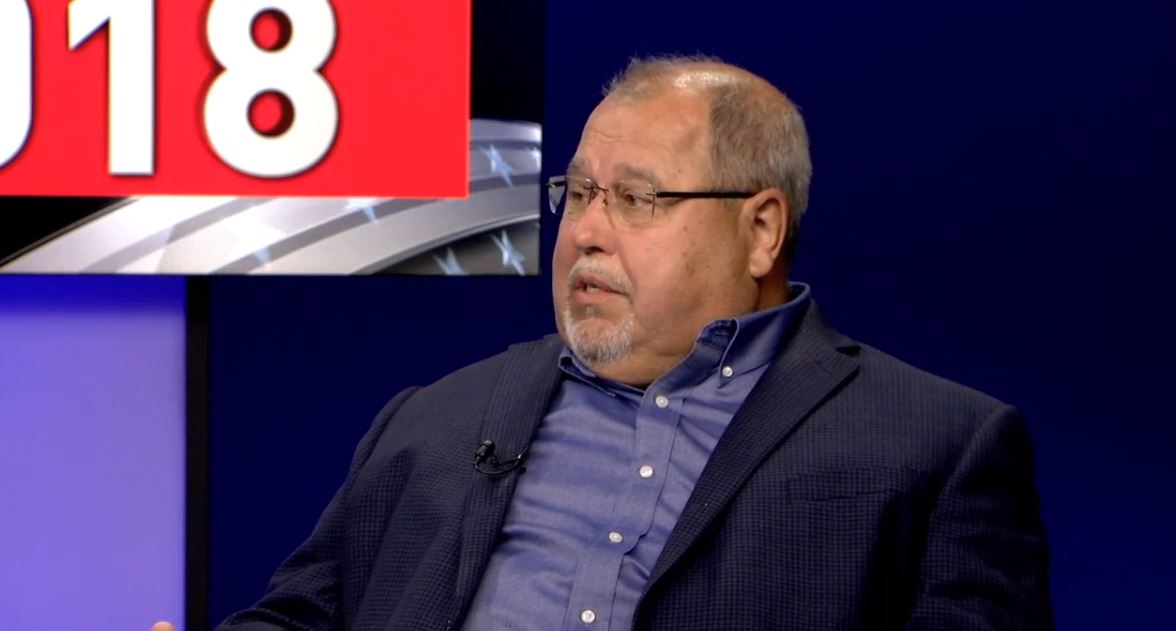 WGME's tweet photo. Interview with Democratic gubernatorial candidate Mark Dion: https://t.co/lrvpfWGHQh https://t.co/Npxdn1GnoX