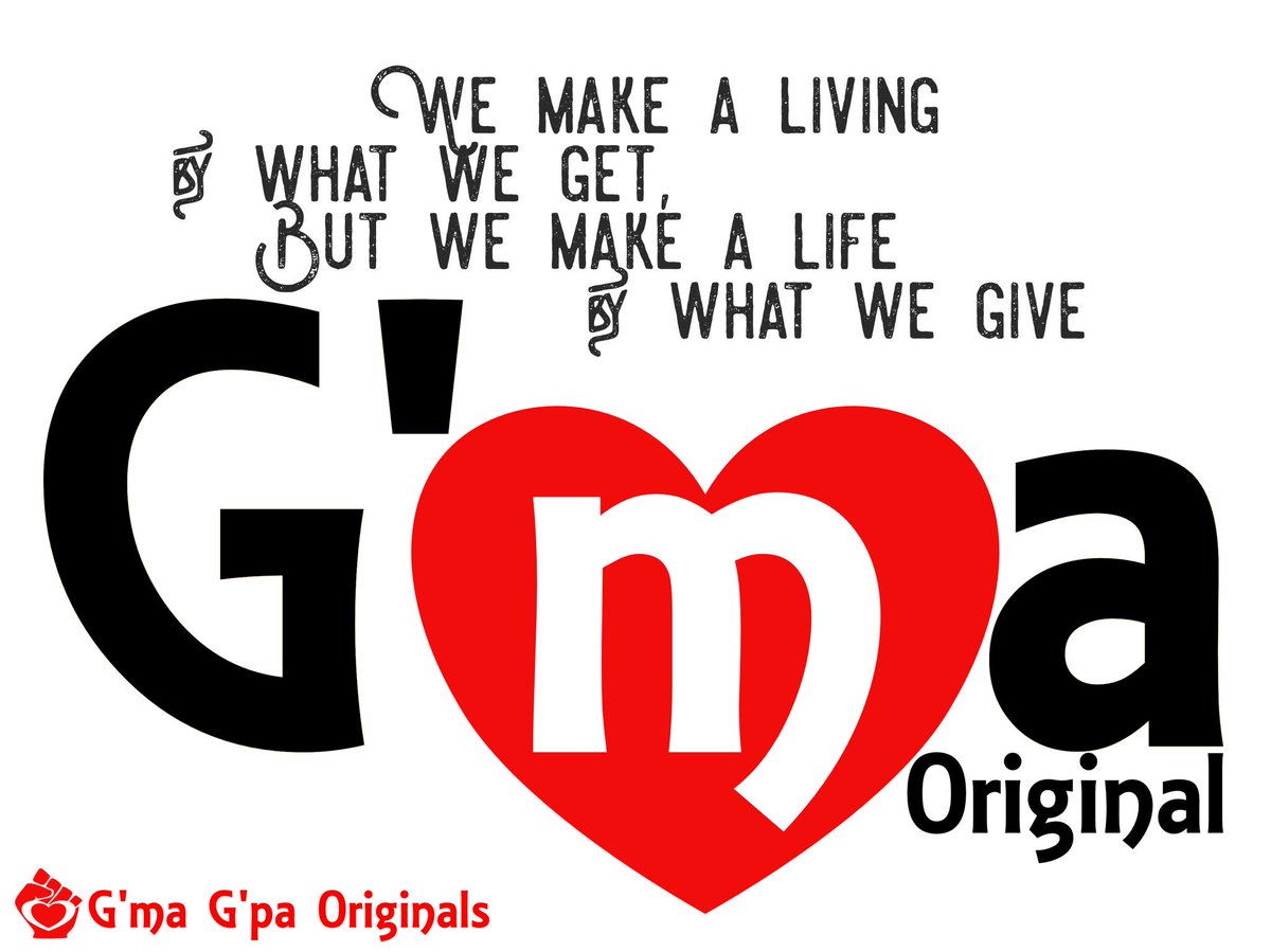 GmaGpaOriginals's tweet photo. “We make a living by what we get, but we make a life by what we give.” - Winston Churchill
#quoteoftheday #gmagpa #originals https://t.co/t1n2k53UC3
