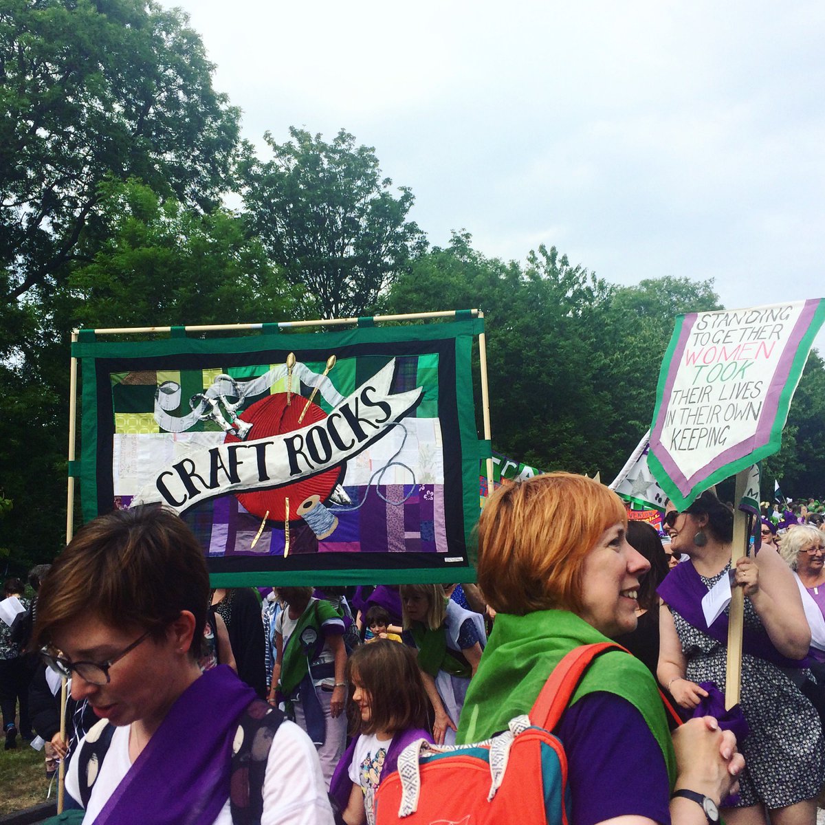 Poorboy_stories's tweet photo. I hear @janegarvey1 and @BBCWomensHour are asking for images from #PROCESSIONS2018 so here are ours from #PROCESSIONSEdn https://t.co/V36r3SUkvl