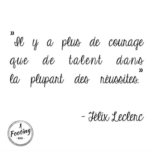 footingbox's tweet image. @footingbox revient ce lundi avec une nouvelle citation.

Soyez courageuses les filles, et ne lâchez jamais rien.

Bonne semaine :)
#newweek #monday #citation #running #footingbox