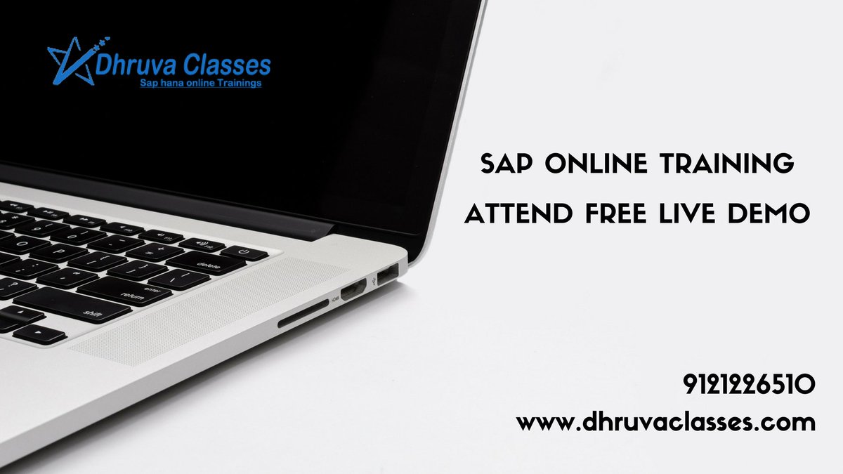DhruvaClasses's tweet image. Attend free live demo on SAP HANA / S4 HANA by expert trainers. Interested can register here (bit.ly/2sXZUxg)
#SAP #ABAPHANA #S4HANA
dhruvaclasses.com