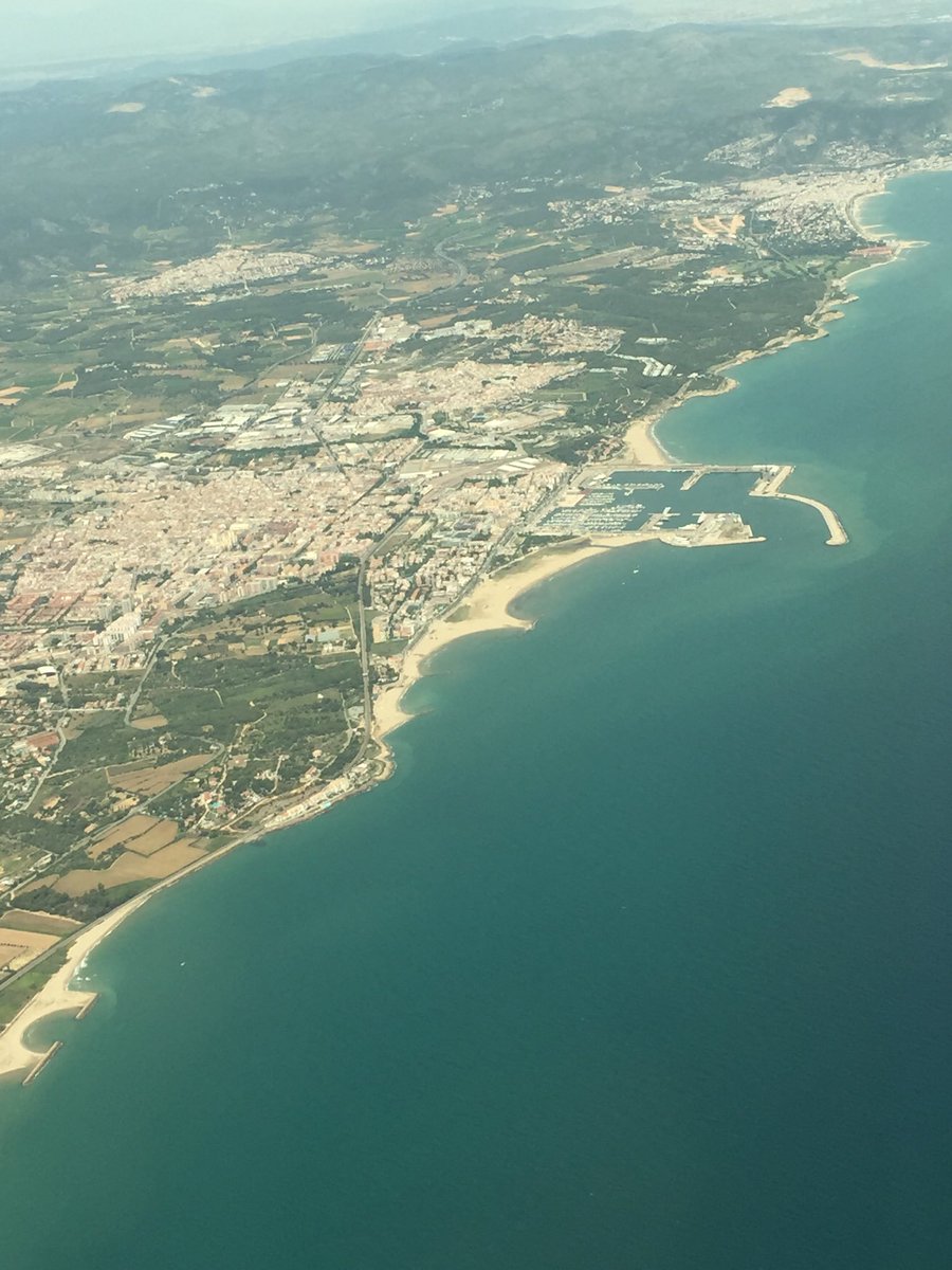 The coast south of #Barcelona.