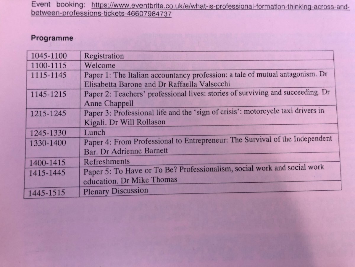 DrMikeJThomas's tweet photo. Great range of professions and contexts in the spotlight today @Brunel University London #professionalformation https://t.co/LIWY1D4E8K