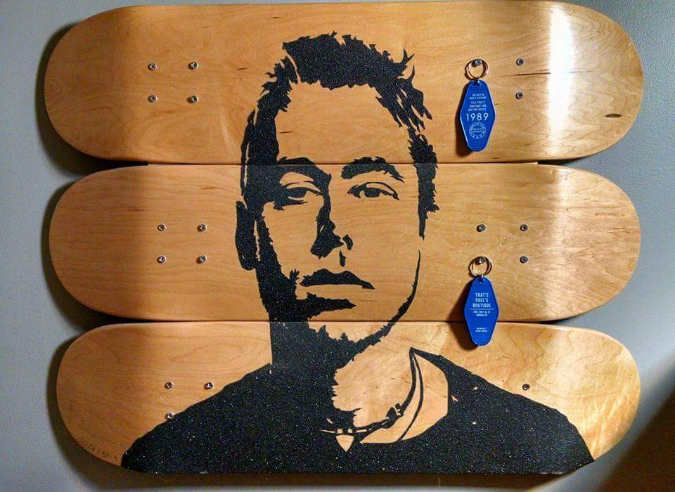 ajkatzart's tweet photo. Adam 'MCA' Yauch - 3 Wood Decks and 1 MC - as seen at @oaklandmuseMCA Respect: Hip-Hop, Style, and Wisdom show @hiphopgods @HipHopGoldenAge @MCADAYNYC @MrChuckD @BigNoiseRadio @llcoolj @TheRealHipHopEd @mADurgency @BlindWhino @RockthebellsSXM @Oakland #Yauch #RespectStyleWisdom https://t.co/6Ql86MvTZ2